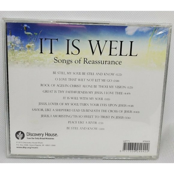 It Is Well Songs Of Reassurance CD Discovery House - Picture 3 of 5